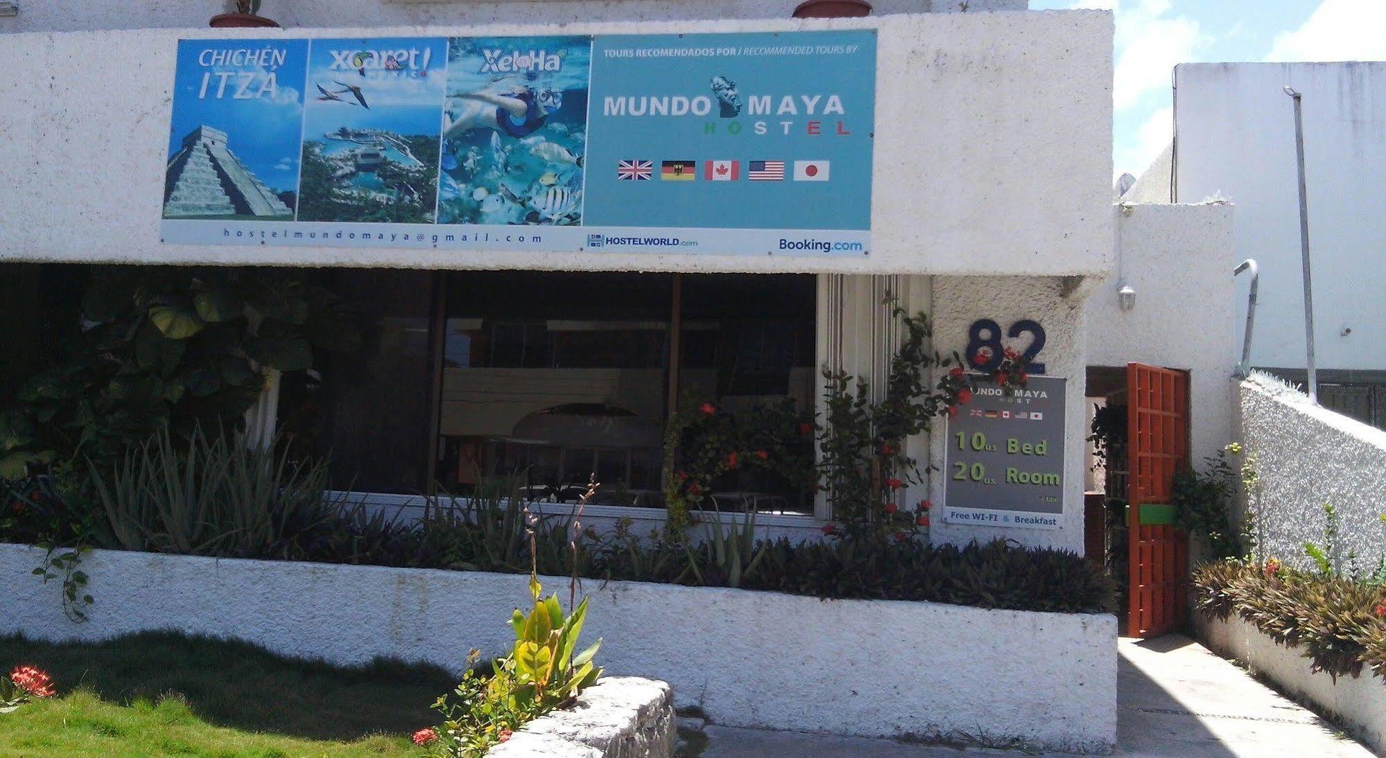 Hostel Mundo Maya Cancun Exterior photo